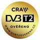 televize a dvb-t2 logo a mapka 2019