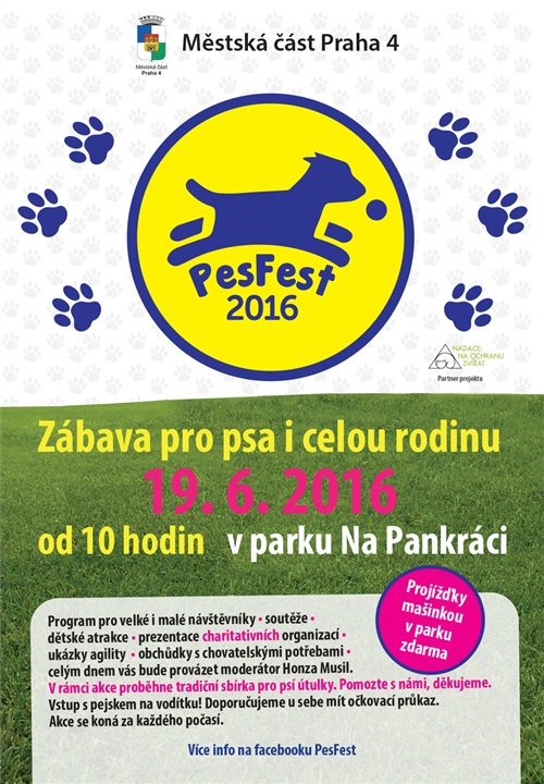 PesFest 2016 - plakát