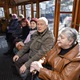 Stejně jako vloni, i letos vyrazila do únorových pražských ulic historická tramvaj s posádkou složenou ze seniorů MČ Praha 4.