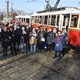 Stejně jako vloni, i letos vyrazila do únorových pražských ulic historická tramvaj s posádkou složenou ze seniorů MČ Praha 4.