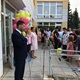 Pozdravit nové prvňáčky přišel na ZŠ Na Líše i radní Radek Lacko (ANO 2011), který má na radnici na starosti oblast sociální a zdravotní.