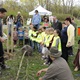Poznávání jarní přírody v lesoparku Hodkovičky včetně zasazení stromu starostou Petrem Štěpánkem