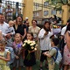 Pozdravit nové prvňáčky přišel na ZŠ Nedvědovo náměstí i radní Jaroslav Míth (ODS), který má na radnici na starosti oblast dopravy.