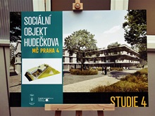 Představitelé Prahy 4 položili základní kámen k sociálnímu komplexu Hudečkova.