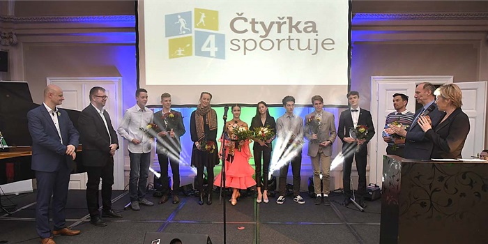 Sportovec roku 2021 - vyhlášení kategorie "Naděje Čtyřky"