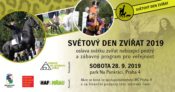 SVĚTOVÝ DEN ZVÍŘAT 2019