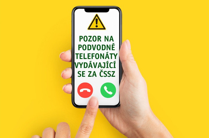 Pozor na falešné telefonáty! Podvodníci se vydávají za zaměstnance ČSSZ.