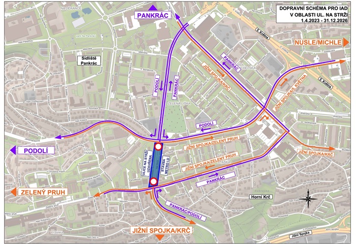 Metro D - 5. etapa - mapky