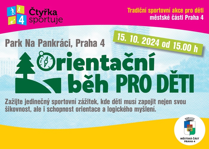 Orientační běh 2024 - Park Na Pankráci