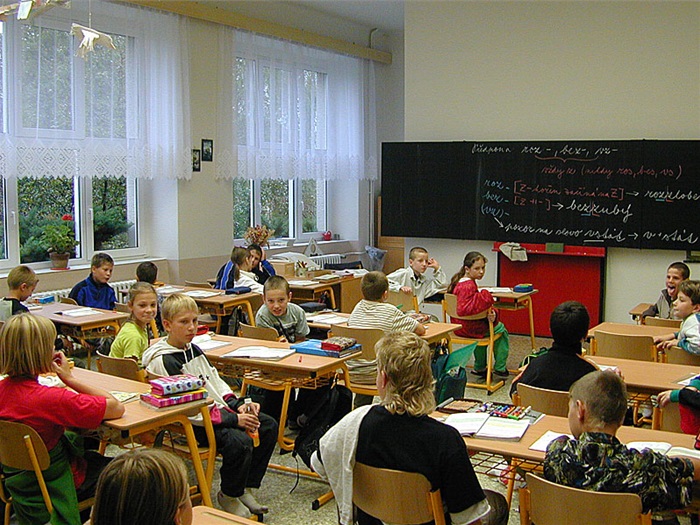 Děti ve třídě