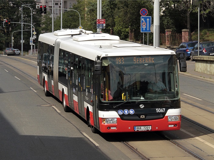 bus autobus linka 193 mhd doprava 