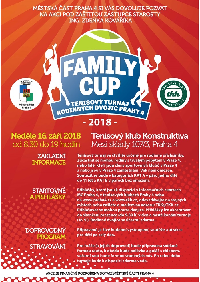 Family Cup turnaj rodinných dvojic