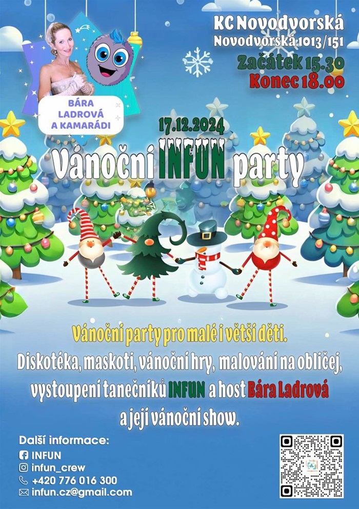 Vánoční dětská party v KCN - 2024 12 17 - 1530