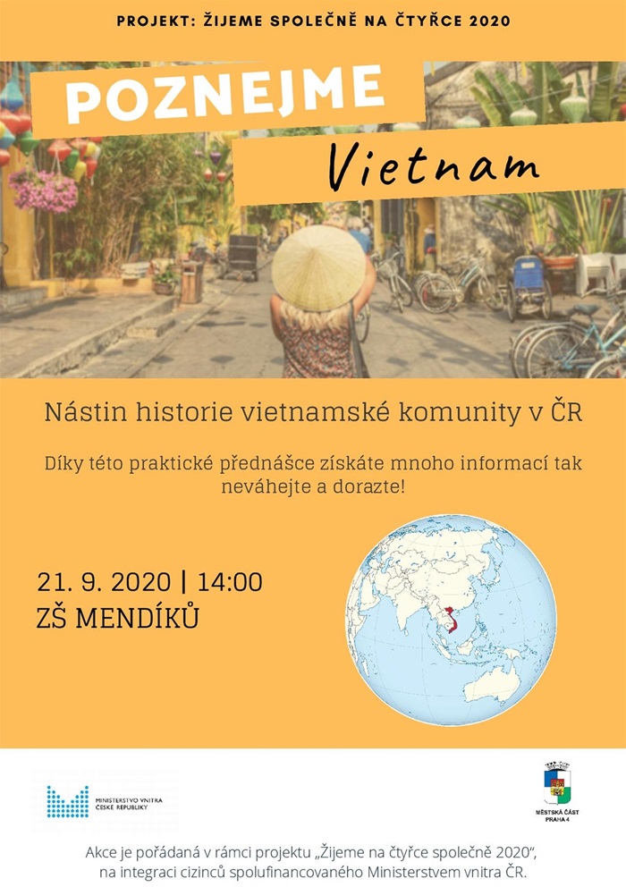 Poznejme Vietnam – pozvánka na přednášku - září