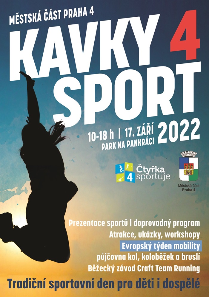 Kavky 4 Sport - Tradiční sportovní den pro děti i dospělé Kavky 4 Sport - Tradiční sportovní den pro děti i dospělé
