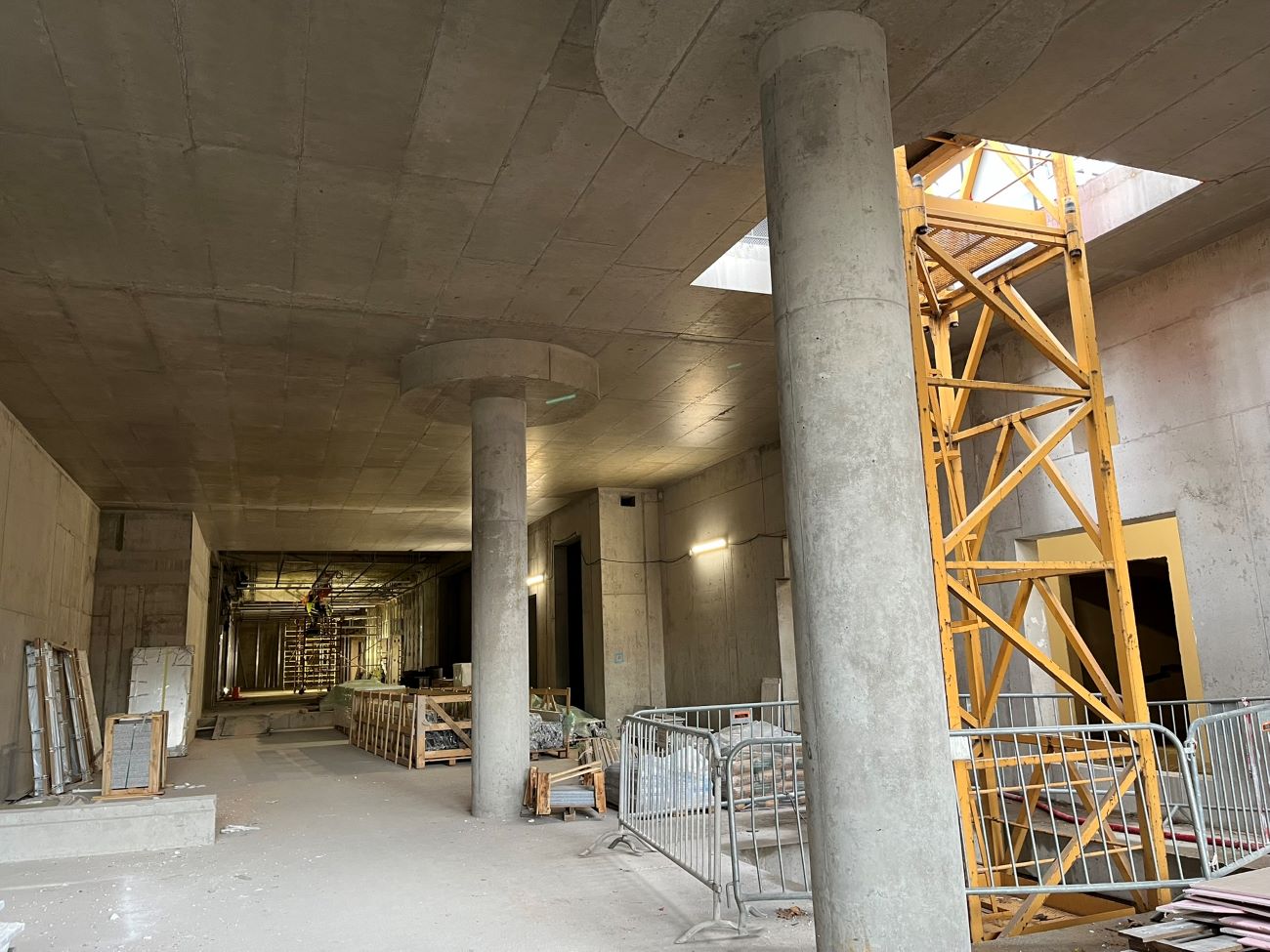 Rekonstrukce stanice metra C Pankrác.20